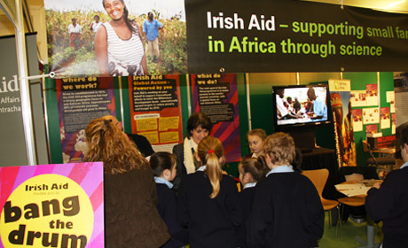 Irish Aid at BT Young Scientist Exhibition