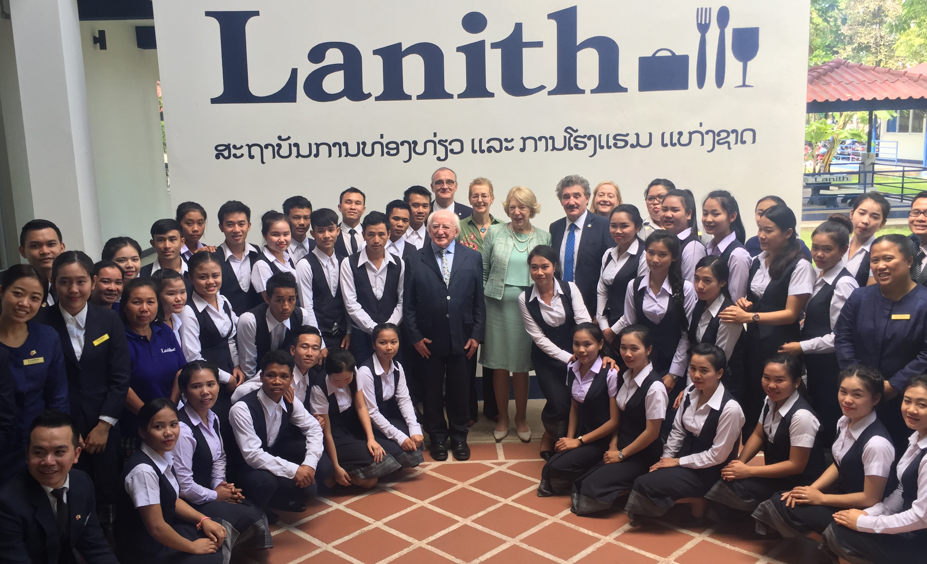 President Higgins on state visit to Laos