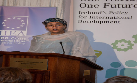 UNSG's Special Advisor on Post 2015 Amina Mohammed