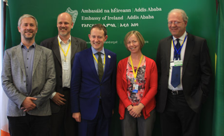 Irish delegation to the Third International Financing Conference in Addis ababa 