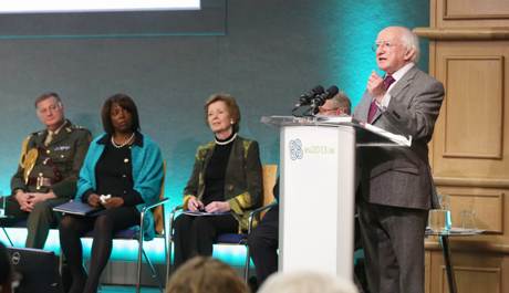 President Higgins' adress to the Hunger Nutrition and Climate Justice Conference 15-16 April 2013