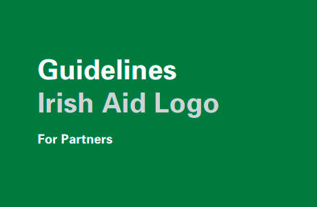 Irish Aid logo guidelines for partners